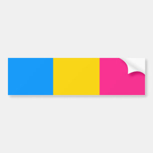 Pan Pride Bumper Sticker