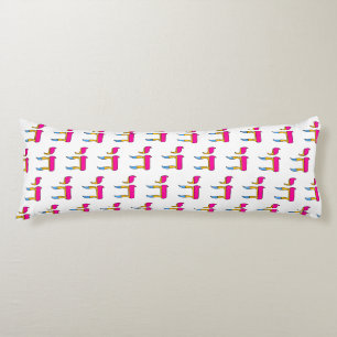 Pan Pride Flag Chai Body Pillow