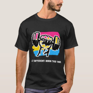 Pan Pride Gym Shirt — Fist Dumbbell 2026 Tee