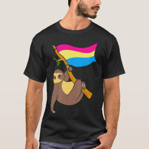 Pan Pride Sloth Panseual  T-Shirt