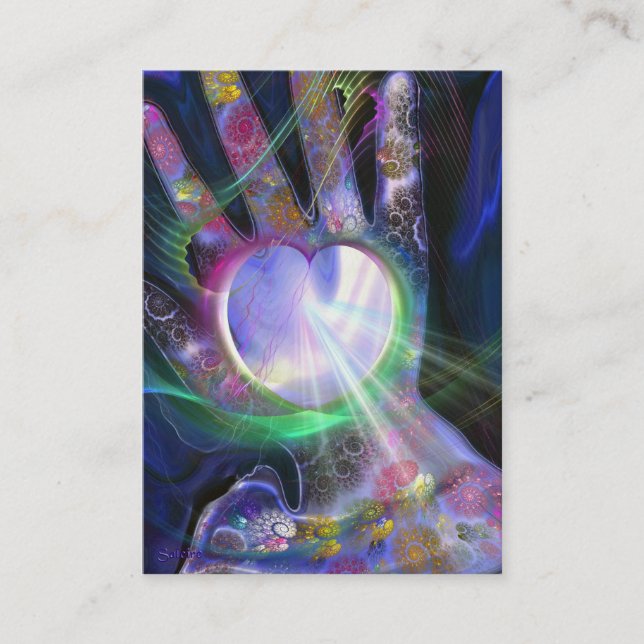 Panacea's Light Business Card (Front)