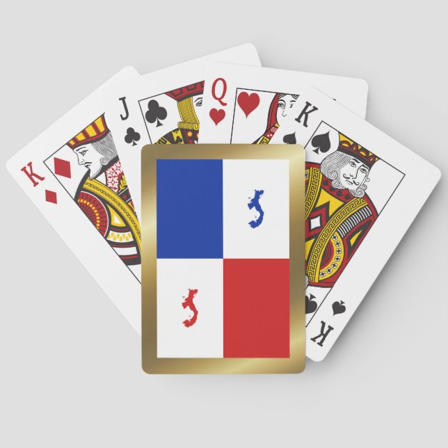 Panama Banner Playing Cards (Back)