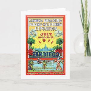 Panama - California Exposition in San Diego 1911 Card