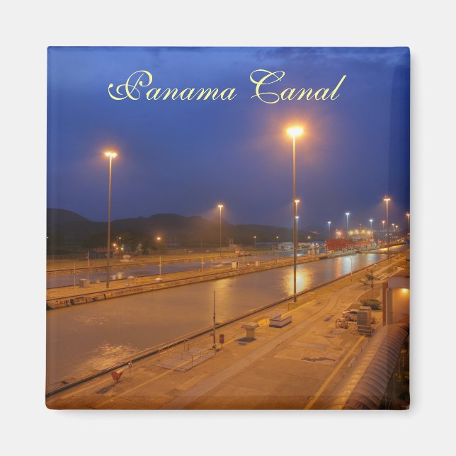 Panama Canal Magnet (Devant)