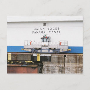 Panama Canal Postcard