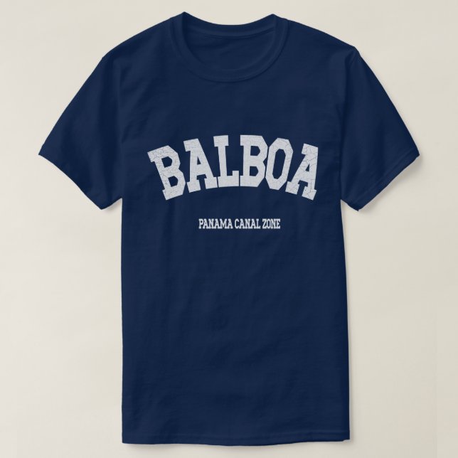 Panama Canal Zone: Balboa Sweatshirt T-Shirt (Design Front)