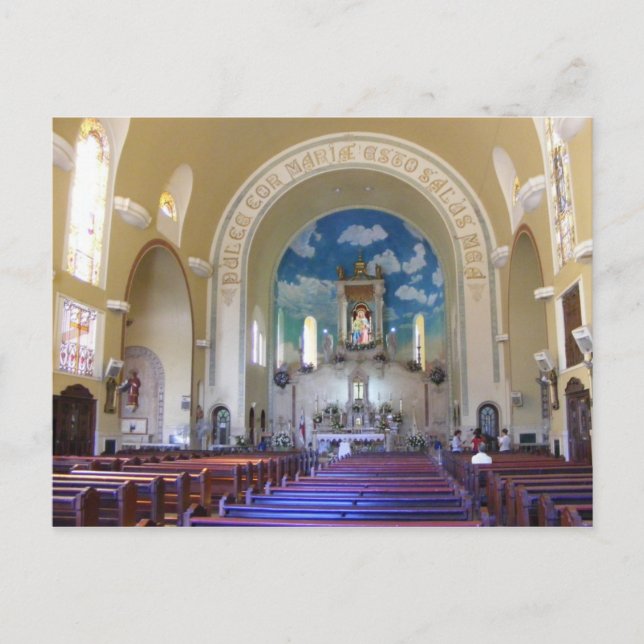 Panama Church (Postcard) Postcard (Front)