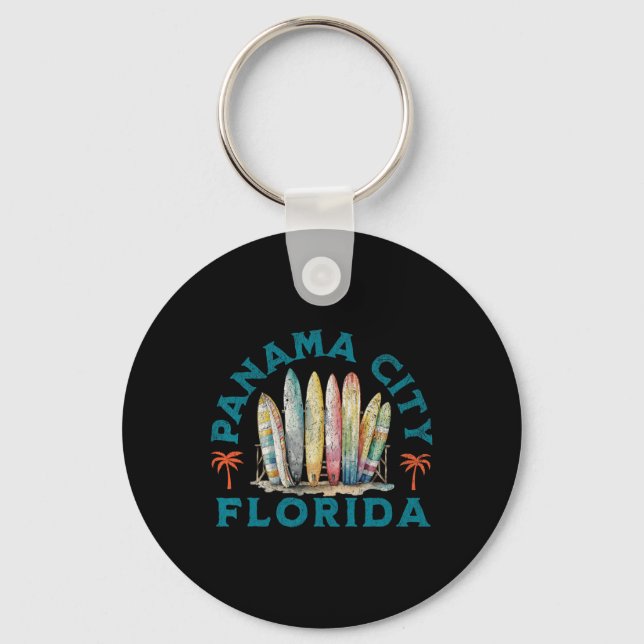 Panama City _5  Keychain (Front)