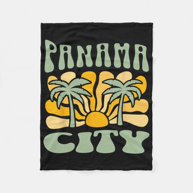 Panama City _6  Fleece Blanket (Front)