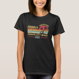 Panama City Beach Florida Family Vacation 2025 Sum T-Shirt