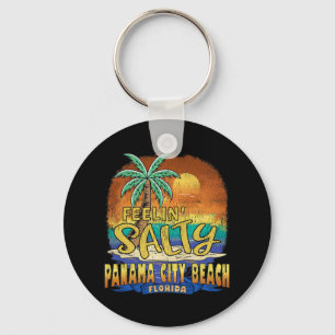 Panama City Beach Florida Feelin' Salty Keychain