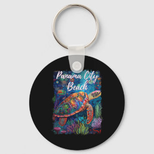 Panama City Beach Florida Fl Diving Vacation Sea T Keychain
