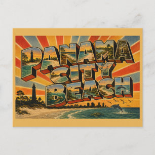 Panama City Beach Florida State Parks Gulf Coast Postcard