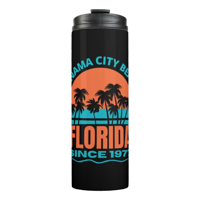 Panama City Beach Florida Thermal Tumbler (Front)