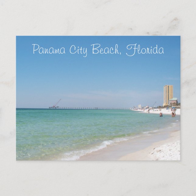 Panama City Beach, Floride Carte postale (Devant)