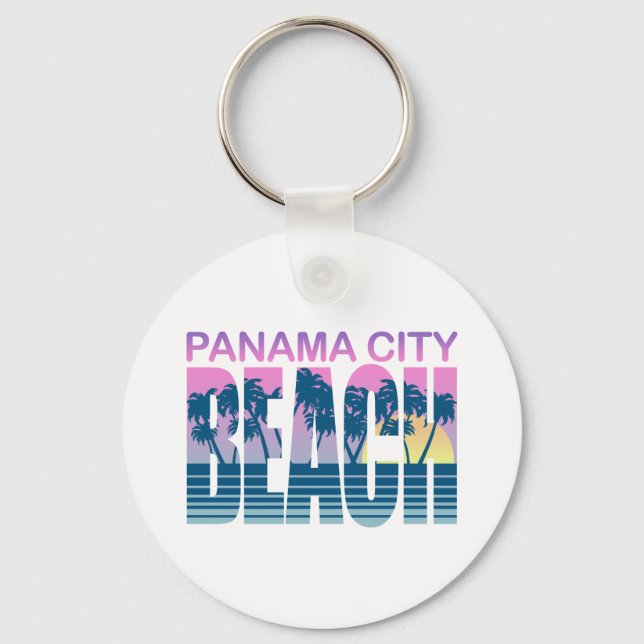 Panama City Beach Keychain (Front)