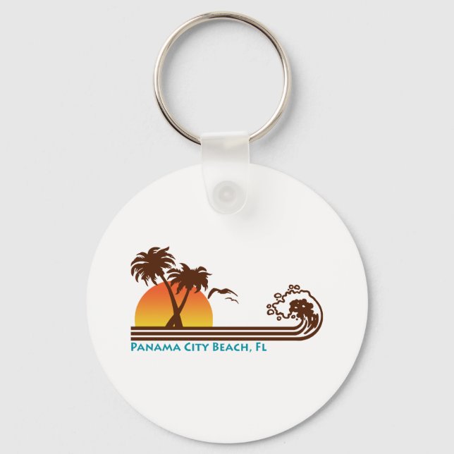 Panama City Beach Keychain (Front)