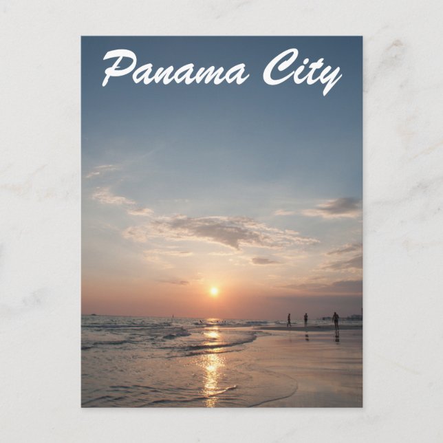 Panama City beach Postcard (Front)