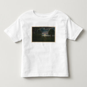 Panama City, FL - Moonlit View of St. Andrews Toddler T-shirt