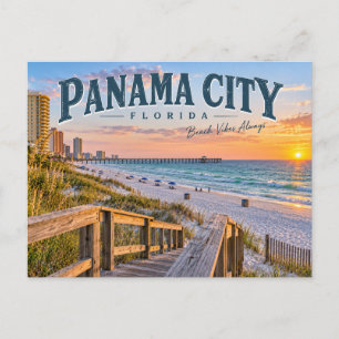 Panama City Florida Postcard