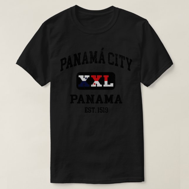 Panama City Panama XXL Athletic design T-Shirt (Design Front)