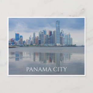 panama city reflections postcard