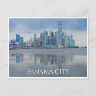 panama city reflections postcard