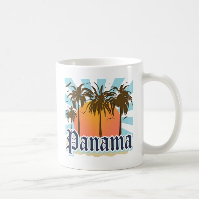 Panama City Souvenir Coffee Mug (Right)