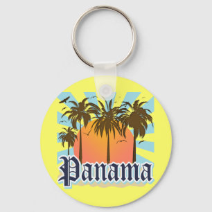 Panama City Souvenir Keychain