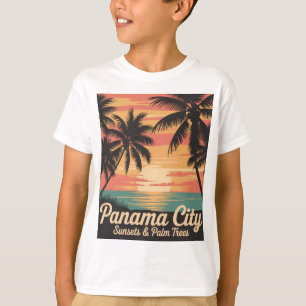 Panama City Sunsets & Palm Trees T-Shirt