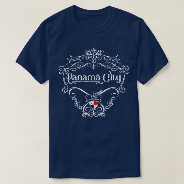 Panama City Vintage design 1 T-Shirt (Design Front)