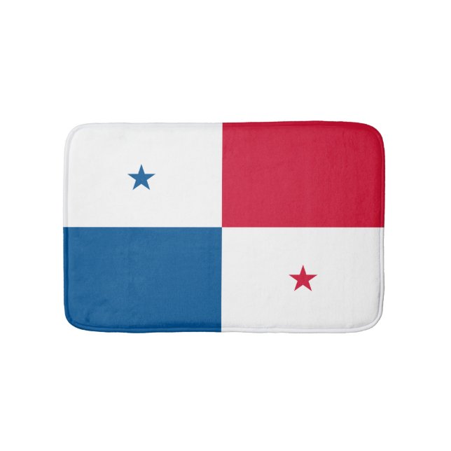 Panama flag bath mat (Front)
