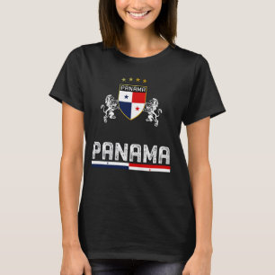 Panama Flag Panamian Pride Lovers T-Shirt