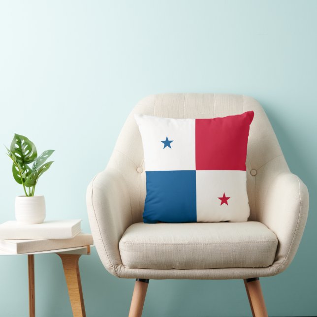 Panama flag throw pillow (Chair)