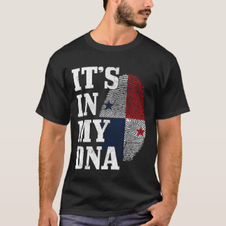 Panama It's in My DNA Panamanian Flag Pride Roots T-Shirt