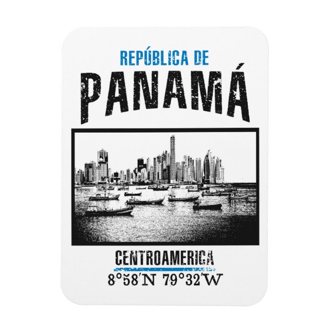 Panama Magnet (Vertical)