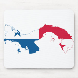 PANAMA - MAP/LOGO/FLAG/COLORS/CREST MOUSE PAD