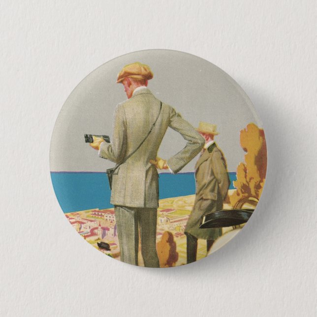 Panama Pacific Exposition 2 Inch Round Button (Front)