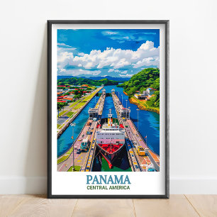 Panama Print - Panama Art - Panama Wall Art - Pana