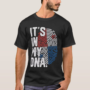 Panama Roots Flag Fingerprint Graphic Patriotic Lo T-Shirt