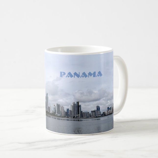 Panama Skyline Mug (Front Right)
