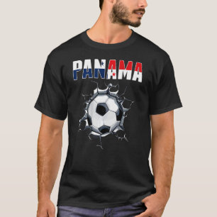 Panama Soccer Fans - Panamanian Football In Cracke T-Shirt