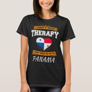 Panamanian Flag I Panama Flag I Vacation Panama  T-Shirt