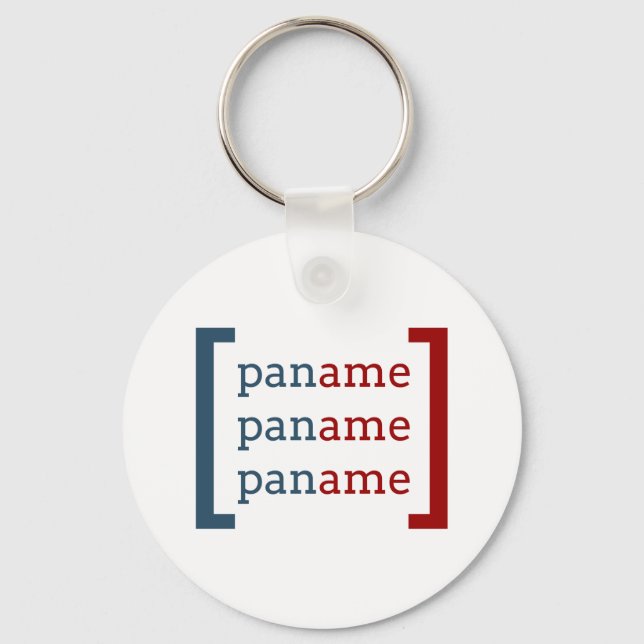 Paname Keychain (Front)