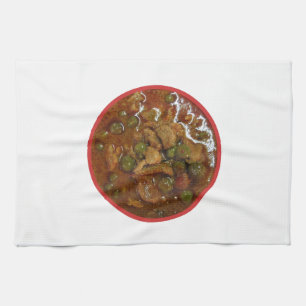 Panang Thai Curry [พะแนง] ... Thailand Street Food Kitchen Towel