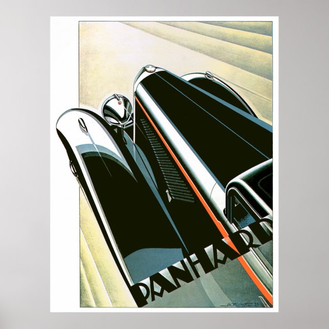 Panard Classic Car Poster (Front)