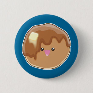 Pancake! 2 Inch Round Button