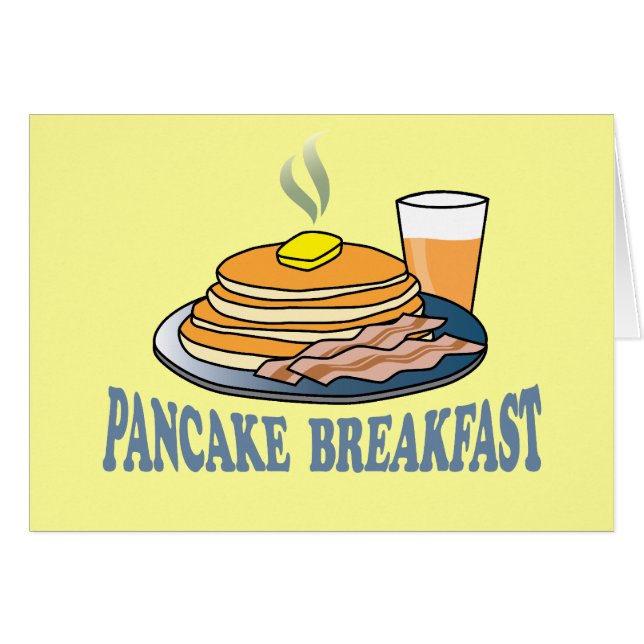 Pancake Bacon Juice Fundraiser (Front Horizontal)
