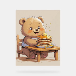 Pancake Bear Poster
