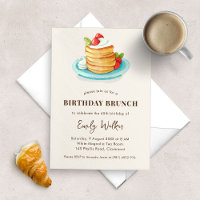 Pancake Birthday Brunch Party